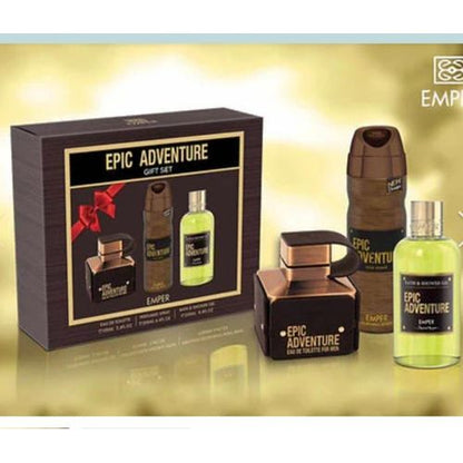 Emper Epic Adventure gift set 3 In 1