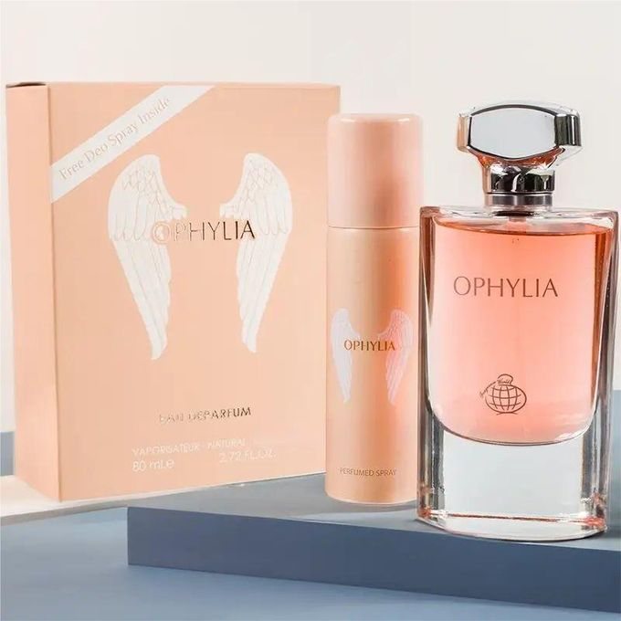 Fragrance World Ophylia - Eau De Parfum - Perfume For Women + Free Deo inside