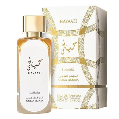 Hayaati Gold Elixir - Eau De Parfum Spray (100 ml - 3.4Fl oz) by Lattafa