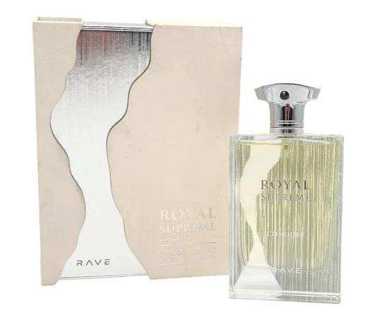 Rave Royal Supreme Conquer EDP (100ml) spray perfume by Lattafa