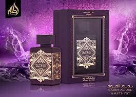 Bade'e Al Oud Amethyst for Unisex Eau de Parfum Spray, 3.4 Ounce by Lattafa Perfumes