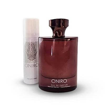 Oniro Perfume 100ml EDP with Deo by Fragrance World