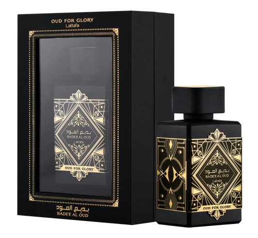 Lattafa Bade'e Al Oud, Oud for Glory for Unisex Eau de Parfum Spray, 100 ml