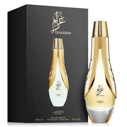 GHARAM Women EDP - 100MI (3.40z) By Lattafa PRIDE